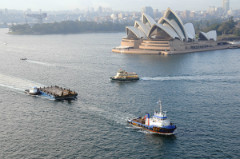 A.M.S. 1201 - 35M Construction Barge Delivered and Readily Available in Sydney, NSW